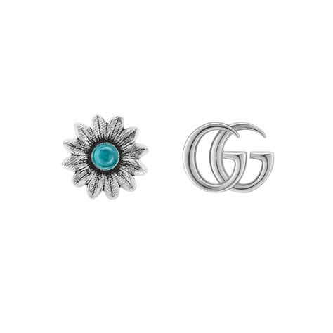 gucci double g studs.